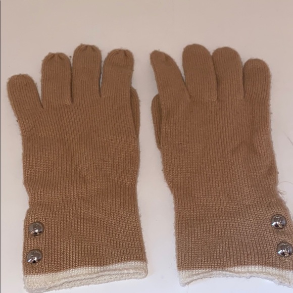 Coach Scarf and Brown Gloves - Picture 5 of 6